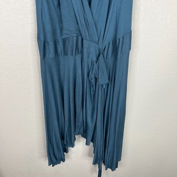 Maje Women Stunning Ruby Dress Sleeveless Scoop Neck Navy Blue Size 3 - Picture 4 of 11